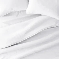 Quilts-Kirkland's Home Stitched Stripes 3-Pc. King Quilt Set White