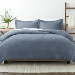 Duvets-Kirkland's Home Stone 3-Pc. King Duvet Cover Set Blue