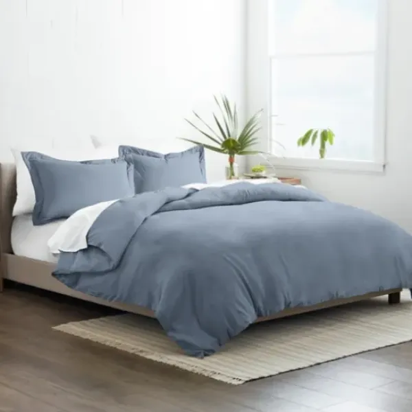 Duvets-Kirkland's Home Stone 3-Pc. King Duvet Cover Set Blue