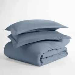 Duvets-Kirkland's Home Stone 3-Pc. King Duvet Cover Set Blue