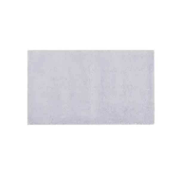 Bathroom Rugs-Kirkland's Home Stone Plush Reversible Cotton Bath Mat, 45 In. Gray