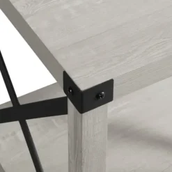 Accent & End Tables-Kirkland's Home Stone Rustic Wood Accent Table Gray