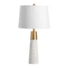 Table Lamps-Kirkland's Home Stone Speckled Table Lamp White