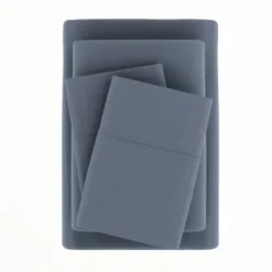 Bed Sheets-Kirkland's Home Stone Ultra Soft 3-Pc. Twin Sheet Set Gray