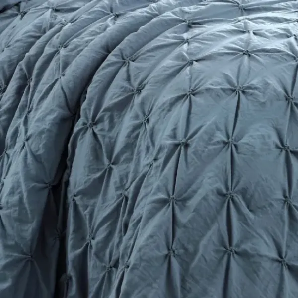 Comforters-Kirkland's Home Stormy Ravello 5-Pc. Full/Queen Comforter Set Blue