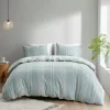 Comforters-Kirkland's Home Stripe Diamond California King Comforter Set Green