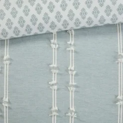 Comforters-Kirkland's Home Stripe Diamond California King Comforter Set Green