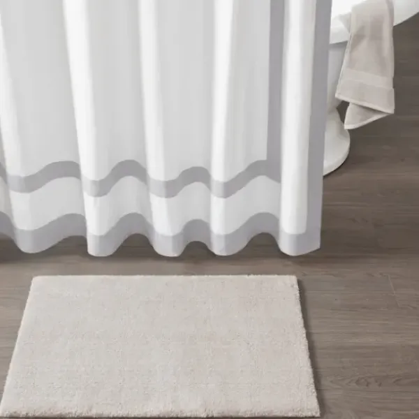 Curtains & Drapes-Kirkland's Home Stripe Farmhouse Curtain Panel Set, 95 In. Tan