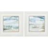 Framed Art-Kirkland's Home Subtle Mist Framed Art Prints, Set Of 2 Blue/White