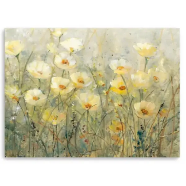 Canvas Art-Kirkland's Home Summer In Bloom Iii Canvas Art Print, 48X36 In. Green/Yellow