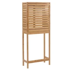 Cabinets & Sideboards-Kirkland's Home Sumter Bamboo Cabinet Space Saver