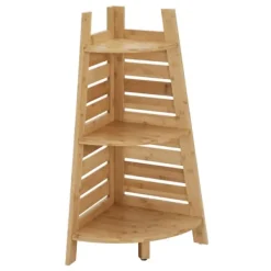 Shelves-Kirkland's Home Sumter Bamboo Corner Shelf