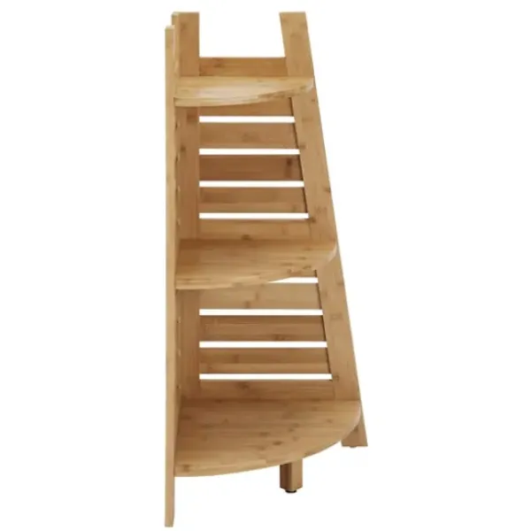 Shelves-Kirkland's Home Sumter Bamboo Corner Shelf