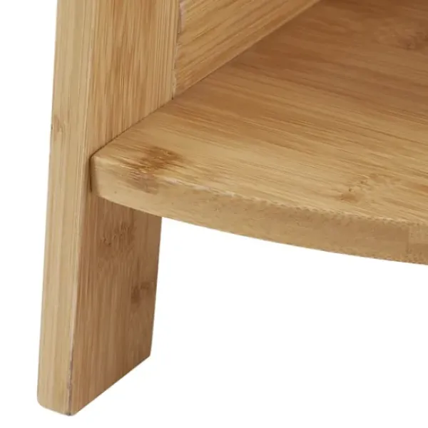 Shelves-Kirkland's Home Sumter Bamboo Corner Shelf