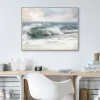 Framed Art-Kirkland's Home Sun And Surf Ii Coastal Framed Wall Art Blue/Green/White