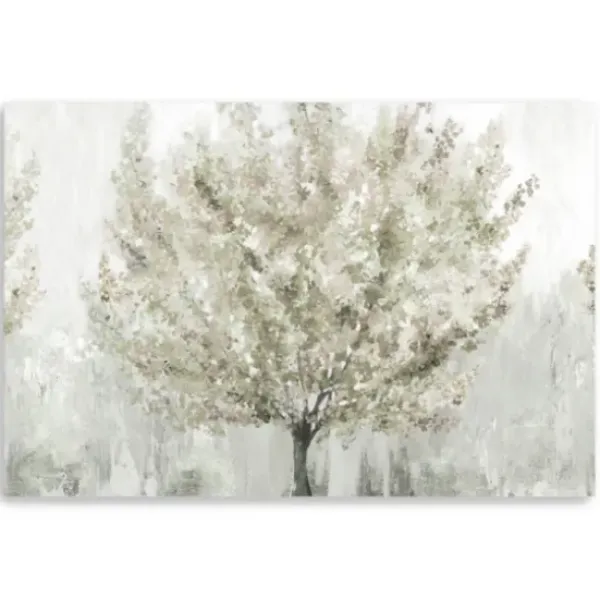 Canvas Art-Kirkland's Home Sun Kissed Blossoms Giclee Canvas Art Print White/Gray/Green
