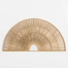 Wall Plaques-Kirkland's Home Sunburst Arch Rope Wall Plaque Tan