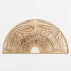 Wall Plaques-Kirkland's Home Sunburst Arch Rope Wall Plaque Tan