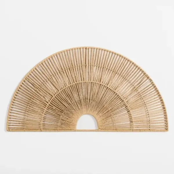 Wall Plaques-Kirkland's Home Sunburst Arch Rope Wall Plaque Tan