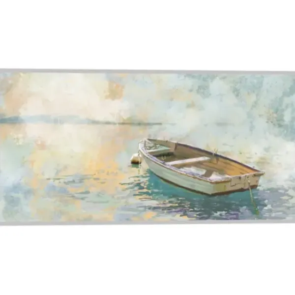Canvas Art-Kirkland's Home Sunday Solitude Framed Canvas Art Print Blue