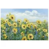 Canvas Art-Kirkland's Home Sunflower Fields Forever Giclee Canvas Art Print Yellow