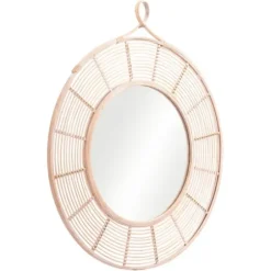 Framed Mirrors-Kirkland's Home Sunlight Beam Woven Framed Mirror