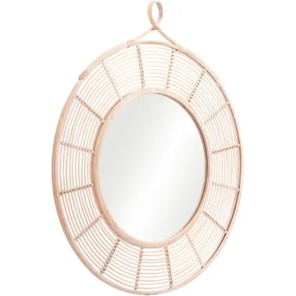 Framed Mirrors-Kirkland's Home Sunlight Beam Woven Framed Mirror