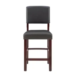 Bar Stools & Counter Height Stools-Kirkland's Home Sydney Espresso Counter Stool Brown
