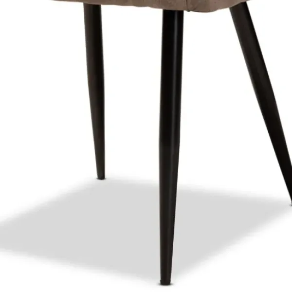Dining Tables-Kirkland's Home Table And Leather Bucket Chairs 5-Pc. Dining Set Brown/Black