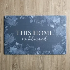 Doormats-Kirkland's Home Tan And Black Scroll Welcome Doormat, 72X36 In. Tan/Black