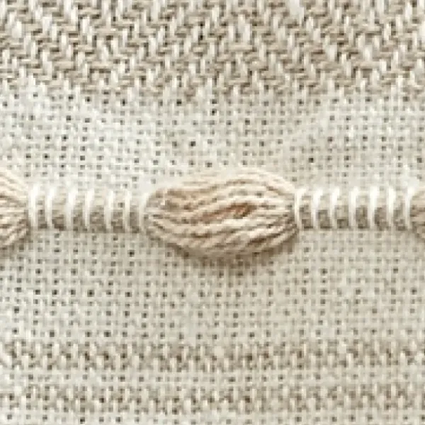 Blankets & Throws-Kirkland's Home Tan And White Herringbone Stripe Throw Tan/White