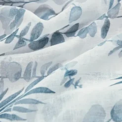 Curtains & Drapes-Kirkland's Home Tan Floral 2-Pc. Curtain Panel Set, 96 In. Tan/White