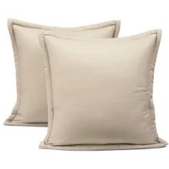 Comforters-Kirkland's Home Tan Pintuck Stripe King 5-Pc. Comforter Set Tan/White