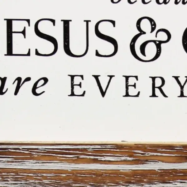 Wall Quotes & Signs-Kirkland's Home Tan Wood Wash Hands Say Prayers Framed Wall Plaque Tan/Ivory