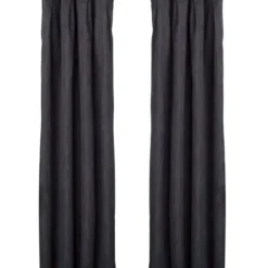 Curtains & Drapes-Kirkland's Home Taupe Chenille Single Curtain Panel, 84 In. Tan