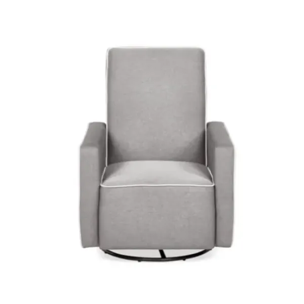 Accent Chairs-Kirkland's Home Taupe Usb Recliner And Ottoman 2-Pc. Set Tan