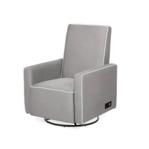 Accent Chairs-Kirkland's Home Taupe Usb Recliner And Ottoman 2-Pc. Set Tan
