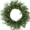 Wreaths-Kirkland's Home Tea Leaf Wreath Green