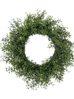 Wreaths-Kirkland's Home Tea Leaf Wreath Green