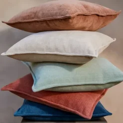 Pillows-Kirkland's Home Teal Chenille Throw Pillow Blue