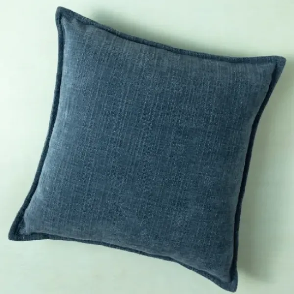 Pillows-Kirkland's Home Teal Chenille Throw Pillow Blue