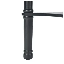 Accent & End Tables-Kirkland's Home Tegan Round Accent Table Black