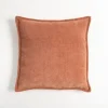 Pillows-Kirkland's Home Terracotta Chenille Throw Pillow Orange