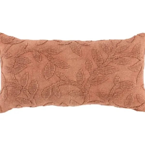 Pillows-Kirkland's Home Terracotta Stonewash Botanical Pillow Pink