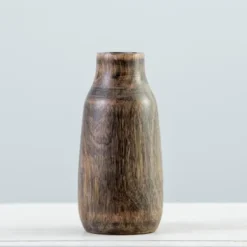 Vases-Kirkland's Home Textured Rust Ivory Glazed Vases, Set Of 3 Gray/Blue