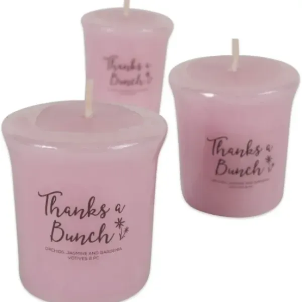 Candles-Kirkland's Home Thanks A Bunch Votive Candles, Set Of 8 Pink