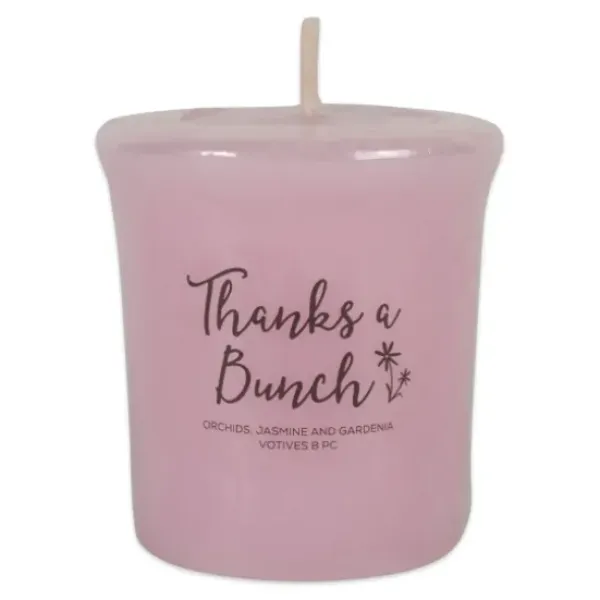Candles-Kirkland's Home Thanks A Bunch Votive Candles, Set Of 8 Pink