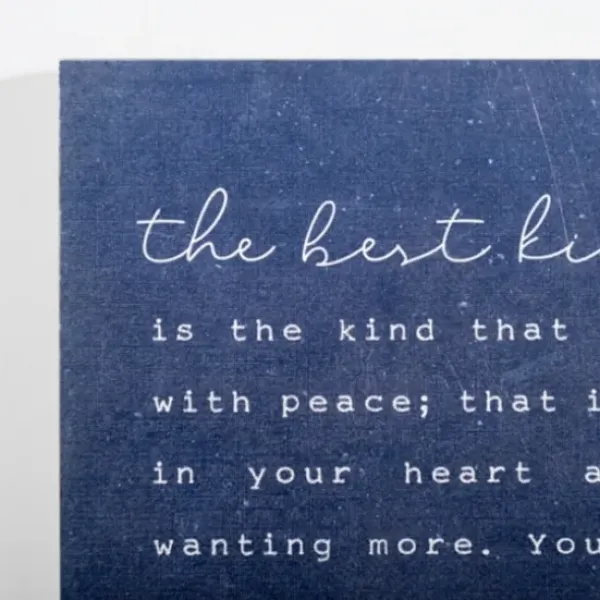 Wall Quotes & Signs-Kirkland's Home The Best Kind Of Love Wood Wall Plaque Blue