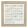 Wall Quotes & Signs-Kirkland's Home The Laundry Guide Embossed Framed Wall Plaque White/Tan