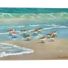 Canvas Art-Kirkland's Home The Race Is On Canvas Art Print, 40X30 In. Green/Blue/Brown